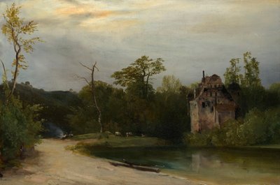 早朝のパークランド 作： Johann Georg von Dillis