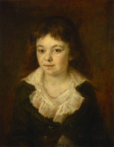 少年の肖像画 作： Johann Georg von Edlinger