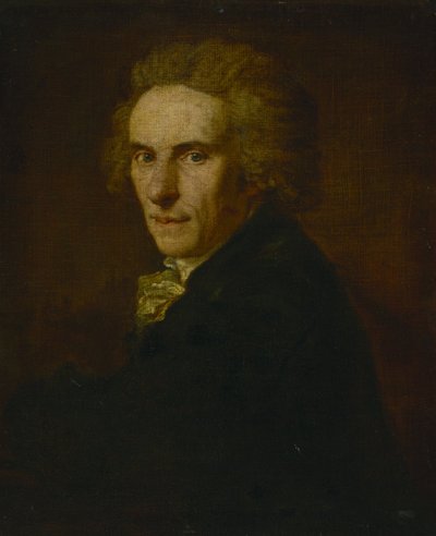 男性の肖像画 作： Johann Georg von Edlinger