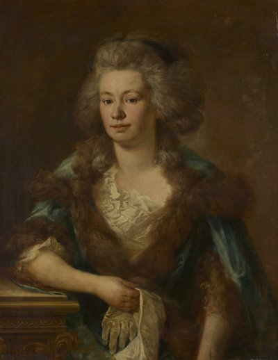 マリア・テレジア・フォン・ホフシュテッター 作： Johann Georg von Edlinger