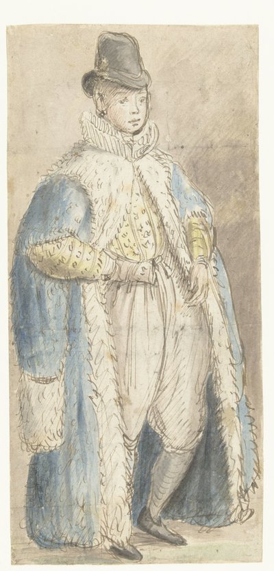 プファルツのフレデリック 5 世の息子の肖像 (?) 作： Johann Goltz (possibly)