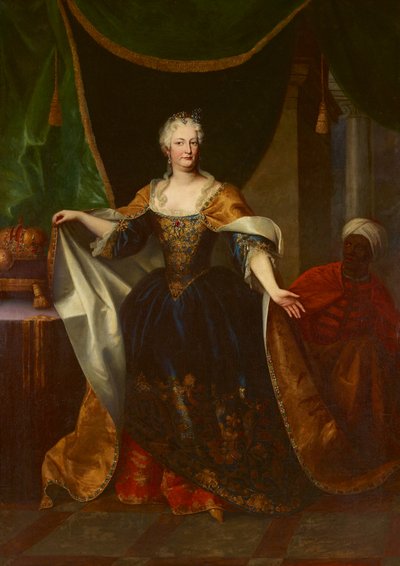 ブランズウィック＝ヴォルフェンビュッテルのエリザベート・クリスティーヌ 作： Johann Gottfried Auerbach