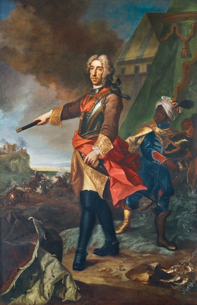将軍としてサヴォイアのユージーン王子 作： Johann Gottfried Auerbach
