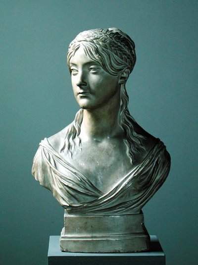 マリアンヌ・シュレーゲルの肖像（1791-1869）、1805（しっくい） 作： Johann Gottfried Schadow
