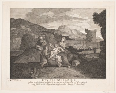 聖家族 作： Johann Gottlieb Friedrich