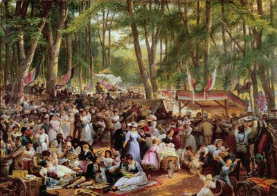 1871年のヴァルトチェスターク 作： Johann Heinrich Hasselhorst