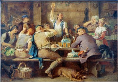 ザクセンハウゼンのアップルワイン酒場 作： Johann Heinrich Hasselhorst