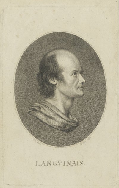 Jean-Denis Lanjuinais 1753-1827の肖像、c。 1810年。 作： Johann Heinrich Lips