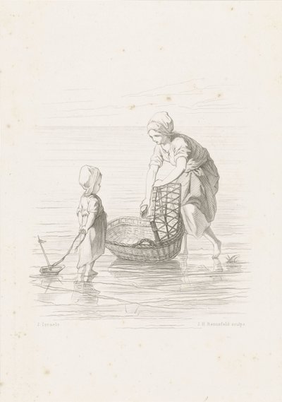 ゆりかご 海の子ら（シリーズタイトル） 作： Johann Heinrich Maria Hubert Rennefeld