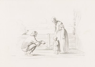 最初のステップ 海の子供たち (オブジェクトのタイトル) 作： Johann Heinrich Maria Hubert Rennefeld