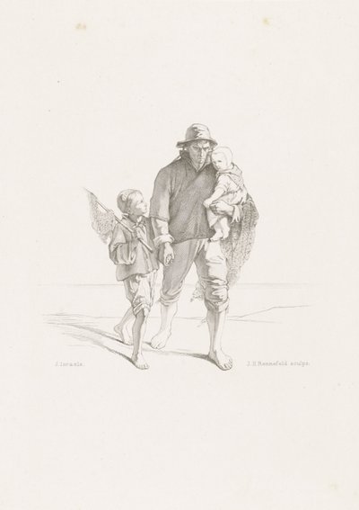 墓地に沿って 海の子ら（シリーズタイトル） 作： Johann Heinrich Maria Hubert Rennefeld