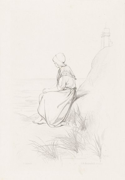 砂丘の少女 海の子ら（シリーズタイトル） 作： Johann Heinrich Maria Hubert Rennefeld
