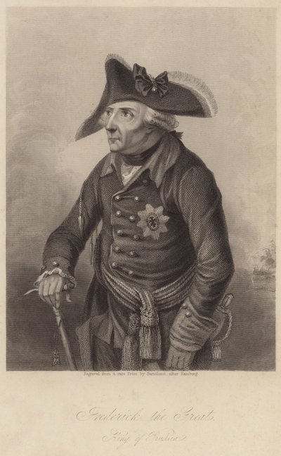 プロイセンのフレデリック2世 作： Johann Heinrich Ramberg