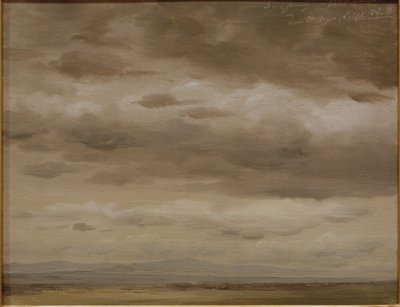 雲のスケッチ 作： Johann Heinrich Schilbach