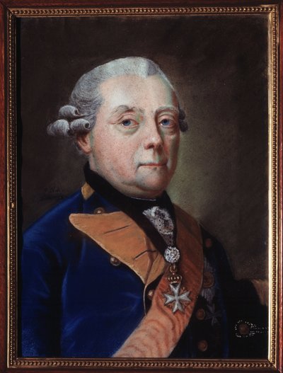 Frederic Henri Louis (Heinrich Friedrich Ludwig) dit Henri de Prussia 1726-1802)、ブランデンブルク シュヴェットのマルケ伯爵の肖像画。 （ヘンリー・フレデリック、プロイセンの王子、ブランデンブルク・シュヴェット辺境伯の肖像）。 ヨハン・ハインリッヒ・シュミットの絵画 作： Johann Heinrich Schmidt