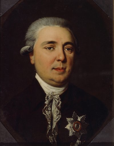 アレクサンドル・ロマノヴィッチ・ヴォロンツォフ伯爵1741-1805の肖像 作： Johann Heinrich Schmidt