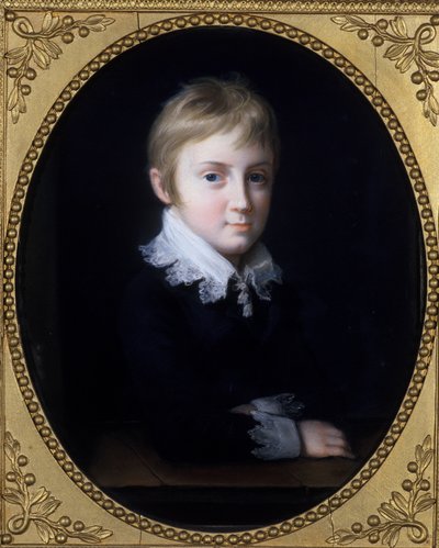 ベルンハルト・エーリッヒ・フロイント、ザクセン・マイニンゲン公爵、1808年頃 作： Johann Heinrich Schroder