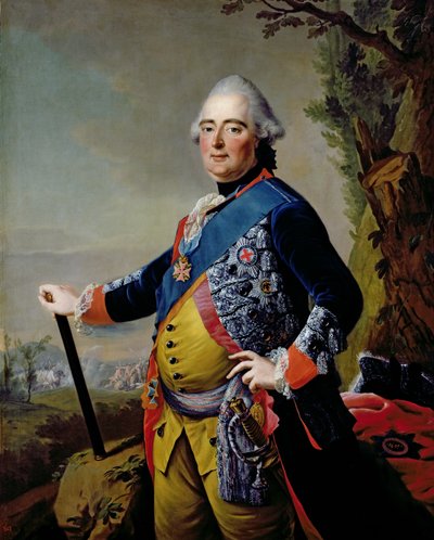 フレデリック2世、ヘッセンカッセルのランドグレイブ、1773年 作： Johann Heinrich Tischbein