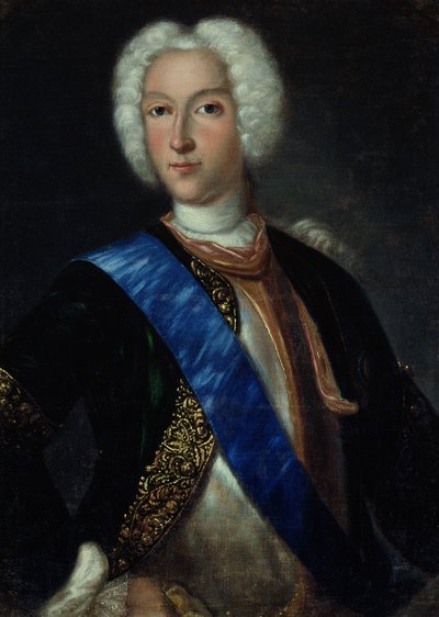 ピーター2世の肖像画（1715-1730） 作： Johann Heinrich Wedekind