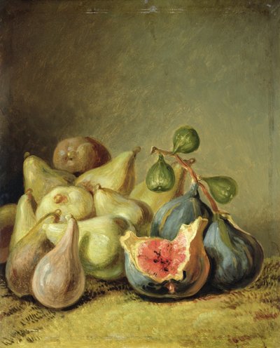 フルーツ静物 作： Johann Heinrich Wilhelm Tischbein