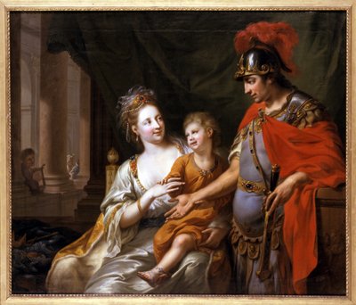 ヘクターズ出発、1776 作： Johann Heinrich Wilhelm Tischbein