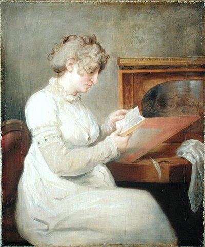 詩人エンゲル・クリスティーン・ウェストファレン（1758-1840）の肖像 作： Johann Heinrich Wilhelm Tischbein