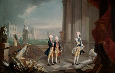 ヘッセカッセルランドグレイブのフレデリック2世の息子、1770年から1829年 作： Johann Heinrich Wilhelm Tischbein