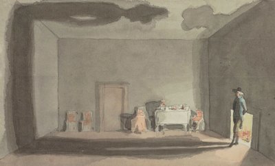 長い影、1805年頃。 作： Johann Heinrich Wilhelm Tischbein