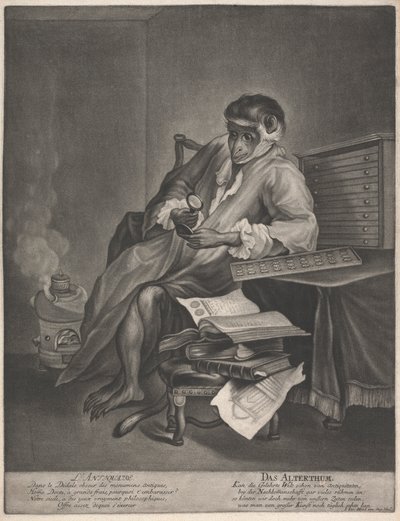 骨董商 作： Johann Jacobus Haid