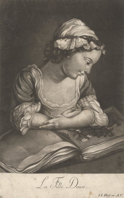 甘い女の子 作： Johann Jacobus Haid