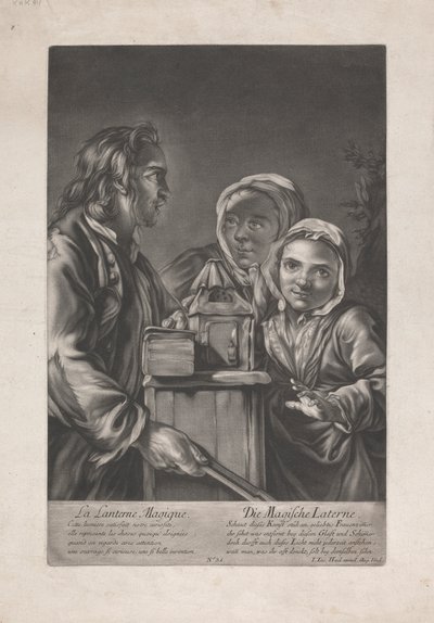 魔法のランタン 作： Johann Jacobus Haid