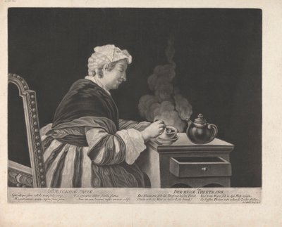 テイアのホットドリンク 作： Johann Jacobus Haid