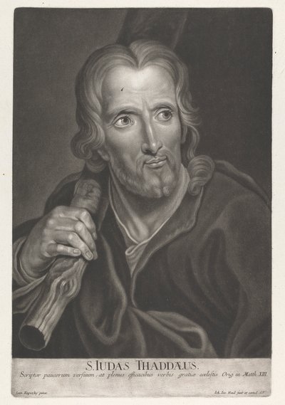 聖ユダサデウス 作： Johann Jacobus Haid