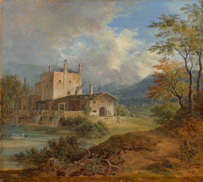 山の鉄槌 作： Johann Jakob Dorner der Jüngere