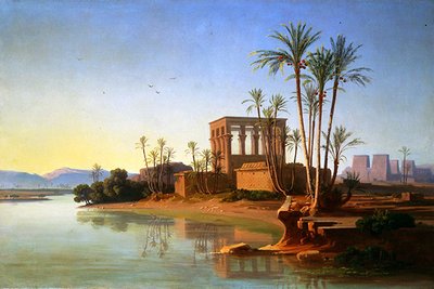 フィラエ 1860年頃 （油彩・キャンバス） 作： Johann Jakob Frey