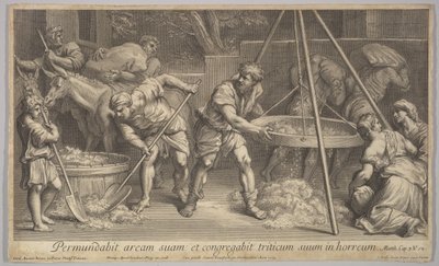 The Wheat & The Chaff、1728年。 作： Johann Jakob Frey the Elder