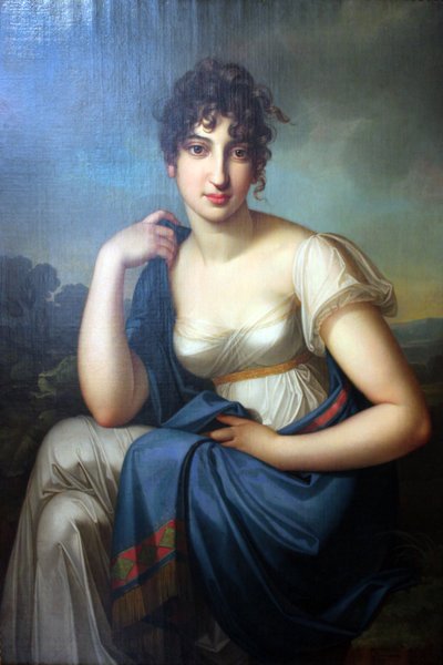 アマリービールの肖像（1767-1854） 作： Johann Karl Heinrich Kretschmar
