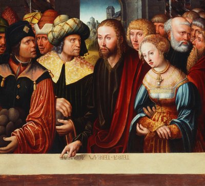 キリストとアダルトレス、c.1525 作： Johann Kemmer