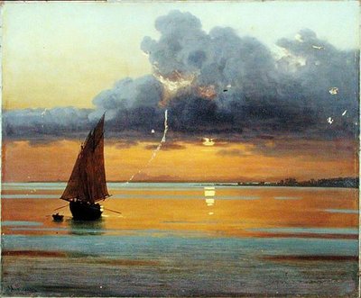 クリミアの夕日 作： Johann Koler