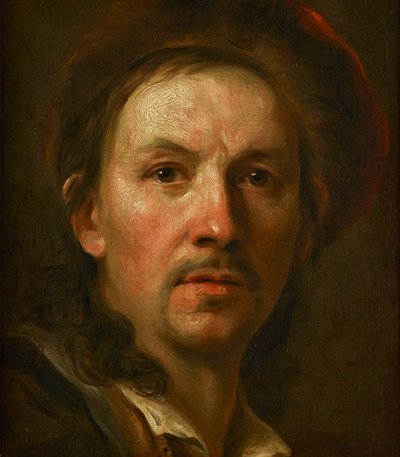 自画像 作： Johann Kupetzky