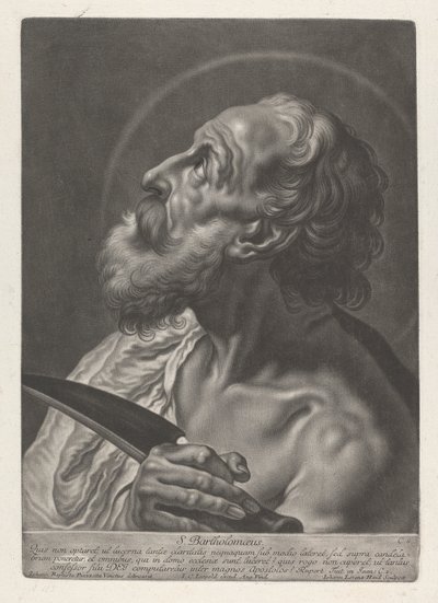 聖バーソロミュー 作： Johann Lorenz Haid