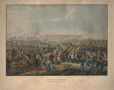 諸国民の戦いの後: 1813 年 10 月 18 日に勝利のニュースをもたらすシュヴァルツェンベルク王子 作： Johann Lorenz Rugendas the Younger