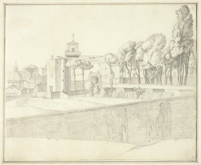 サン・ピエトロ・イン・ヴィンコリ、ローマ 作： Johann Martin von Rohden