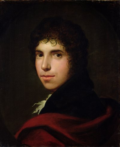 自画像 作： Johann Martin von Rohden