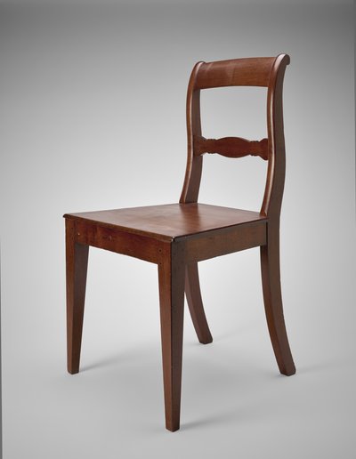 サイドチェア、c.1845-60（黒クルミ） 作： Johann Michael (attr.to) Jahn