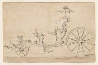 カブリオレのデザイン 作： Johann Michael Hoppenhaupt II