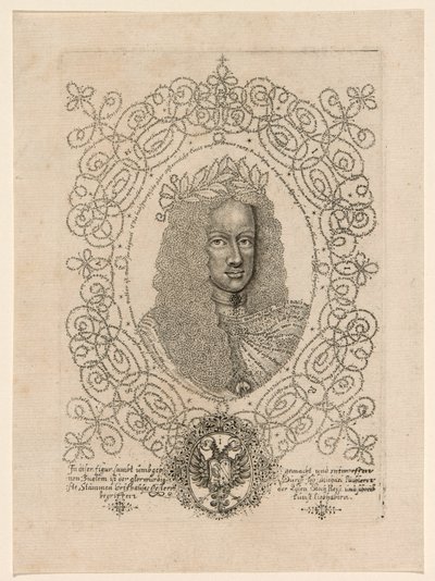 ヨーゼフ 1 世 (8 月)、神聖ローマ皇帝 作： Johann Michael Puchler