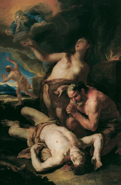 アベルの嘆き 作： Johann Michael Rottmayr