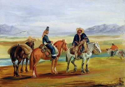 チリフアソス、1836年頃 作： Johann Moritz Rugendas