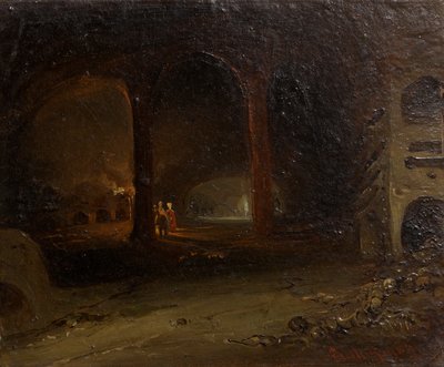 地下金庫室の訪問者 作： Johann Nepomuk Ender